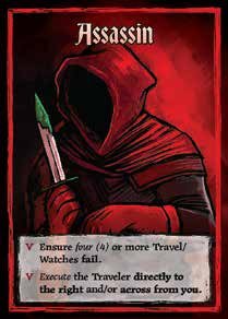 The Assassin game card